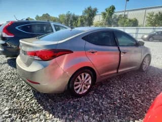 ✅ 2014 Hyundai Elantra SE • VIN: 5NPDH4AE8EH532280 • Lot: 90598945. Listed on Copart with 93,672 mi. Free auction sales archive from the USA and detailed vehicle history report at DreamBid. Image 3.