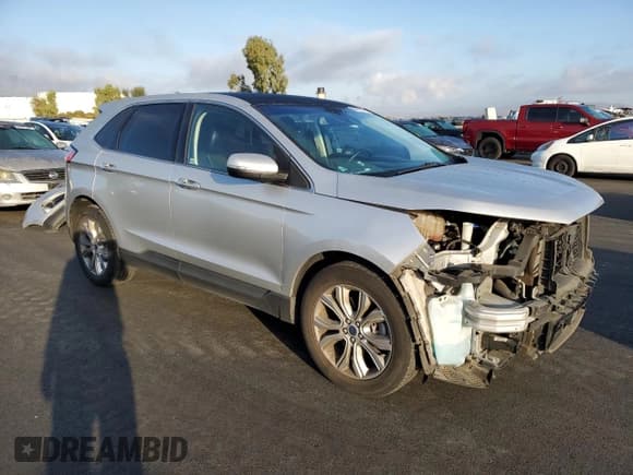 ✅ 2019 Ford Edge Titanium • VIN: 2FMPK4K91KBB81358 • Lot: 89680675. Listed on Copart with 72,812 mi. Free auction sales archive from the USA and detailed vehicle history report at DreamBid. Image 4.
