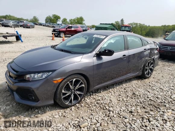 ✅ 2018 Honda Civic Si • VIN: 2HGFC1E59JH701162 • Lot: 53528073. Listed on Copart with 81,927 mi. Free auction sales archive from the USA and detailed vehicle history report at DreamBid. Image 1.