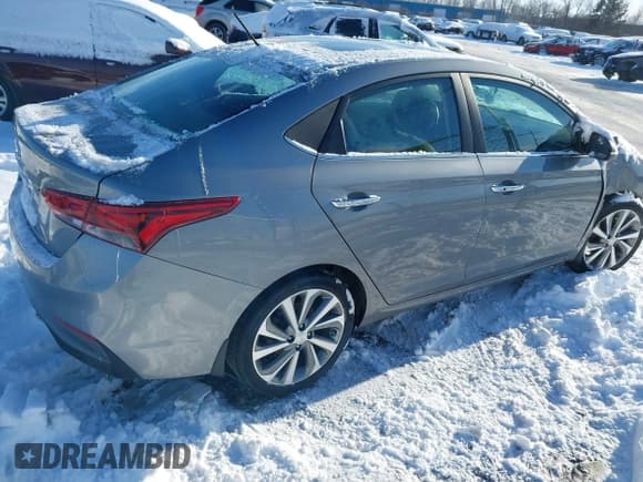 ✅ 2022 Hyundai Accent Limited • VIN: 3KPC34A61NE158392 • Лот: 41563667. Опубликован ранее на IAAI с пробегом 40 635 миль. Бесплатный доступ к архиву аукционных продаж из США и подробный отчёт об истории автомобиля на DreamBid. Изображение 4.