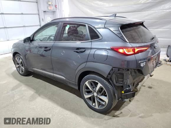 2019 Hyundai Kona Ultimate with VIN KM8K5CA59KU212473, listed as a Copart auction lot 67288275 with 71,854 mi miles and Salvage title. Bid and sale history available at DreamBid. Image 2.