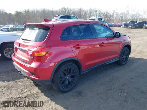2019 Mitsubishi Outlander ES with VIN JA4AR3AU2KU020205, listed as a IAAI auction lot 41591784 with 26,336 mi miles and . Bid and sale history available at DreamBid. Image 4.