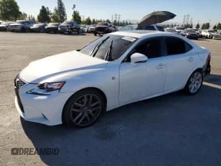 ✅ 2014 Lexus IS 250 • VIN: JTHBF1D25E5036848 • Lot: 84745655. Listed on Copart with 90,506 mi. Free auction sales archive from the USA and detailed vehicle history report at DreamBid. Image 1.