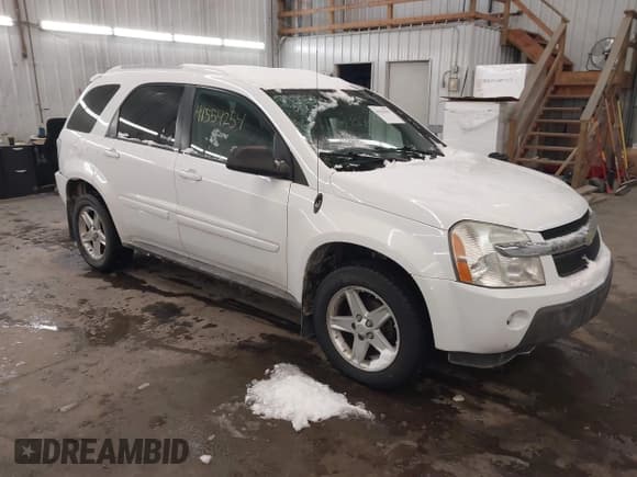 ✅ 2005 Chevrolet Equinox LT • VIN: 2CNDL73F056199255 • Lot: 41554254. Wystawiony na IAAI z przebiegiem 102 834 mil. Bezpłatny archiwum sprzedaży aukcyjnych z USA i szczegółowy raport historii pojazdu na DreamBid. Zdjęcie 1.