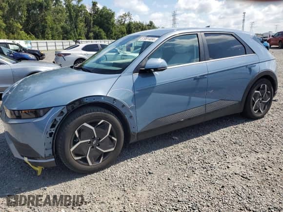 2022 Hyundai Ioniq 5 SEL z VIN KM8KN4AE7NU050692, wystawiony jako Copart lot #61981404 z przebiegiem 21 728 mil mil oraz Szkoda całkowita • Salvage title. Historia ofert i sprzedaży dostępna na DreamBid. Obrazek 1.