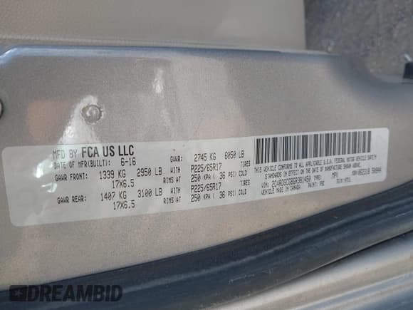 ✅ 2016 Dodge Grand Caravan SXT • VIN: 2C4RDGCG8GR381450 • Lot: 43227616. Wystawiony na IAAI z przebiegiem 119 940 mil. Bezpłatny archiwum sprzedaży aukcyjnych z USA i szczegółowy raport historii pojazdu na DreamBid. Zdjęcie 9.