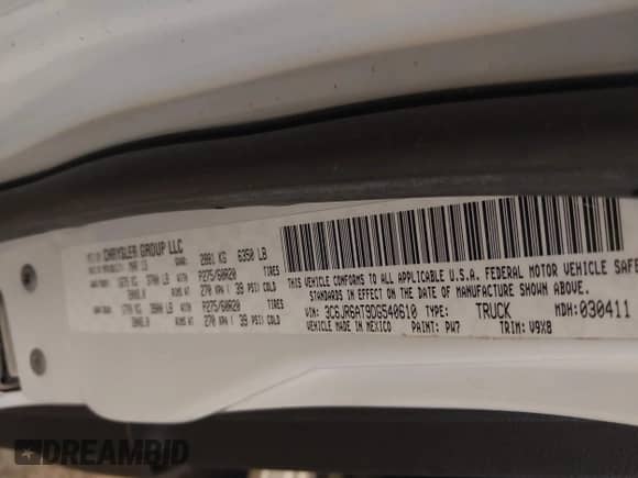 2013 Ram 1500 Express с VIN 3C6JR6AT9DG540610, выставлен на аукционе IAAI как лот 42667456 с пробегом 69 050 миль миль и . История ставок и продаж доступна на DreamBid. Изображение 9.