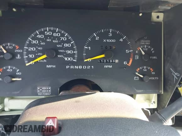 1995 Chevrolet Blazer с VIN 1GNCT18W8S2184847, выставлен на аукционе IAAI как лот 43132776 с пробегом 110 196 миль миль и . История ставок и продаж доступна на DreamBid. Изображение 7.