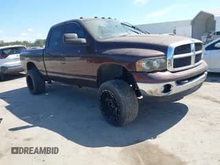✅ 2005 Dodge 2500 SLT • VIN: 3D7KS28C55G865861 • Lot: 43131970. Listed on IAAI with 189,416 mi. Free auction sales archive from the USA and detailed vehicle history report at DreamBid. Image 1.