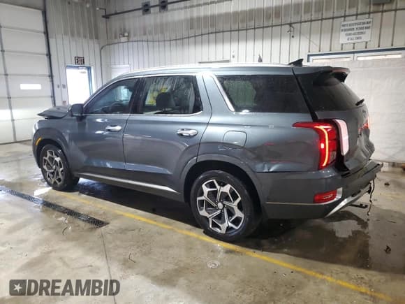 ✅ 2022 Hyundai Palisade Calligraphy • VIN: KM8R7DHE8NU366990 • Лот: 41490655. Опубликован ранее на Copart с пробегом 29 892 миль. Бесплатный доступ к архиву аукционных продаж из США и подробный отчёт об истории автомобиля на DreamBid. Изображение 2.