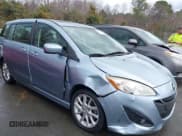 ✅ 2012 Mazda 5 Grand Touring • VIN: JM1CW2DL9C0130844 • Lot: 43792325. Listed on IAAI with 187,167 mi. Free auction sales archive from the USA and detailed vehicle history report at DreamBid. Image 6.