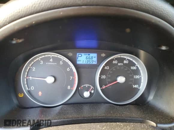 2011 Hyundai Accent GLS с VIN KMHCN4AC9BU606919, выставлен на аукционе Copart как лот 77123044 с пробегом 113 594 миль миль и Списание • Salvage title. История ставок и продаж доступна на DreamBid. Изображение 9.