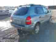 2008 Hyundai Tucson GLS with VIN KM8JM12B48U734055, listed as a IAAI auction lot 43557135 with 185,018 mi miles and . Bid and sale history available at DreamBid. Image 4.