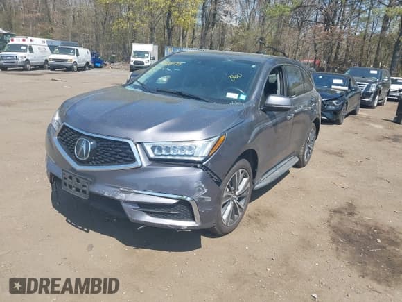 ✅ 2020 Acura MDX Technology • VIN: 5J8YD4H58LL039180 • Lot: 42108175. Listed on IAAI with 50,431 mi. Free auction sales archive from the USA and detailed vehicle history report at DreamBid. Image 18.