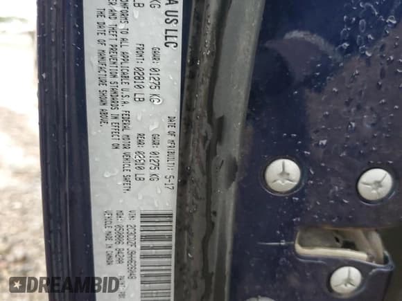 ✅ 2017 Dodge Challenger T/A 392 • VIN: 2C3CDZFJ9HH626048 • Lot: 54896805. Wystawiony na Copart z przebiegiem 95 339 mil. Bezpłatny archiwum sprzedaży aukcyjnych z USA i szczegółowy raport historii pojazdu na DreamBid. Zdjęcie 13.