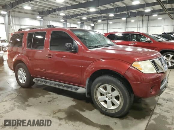 ✅ 2008 Nissan Pathfinder S • VIN: 5N1AR18U38C616420 • Lot: 51917975. Wystawiony na Copart z przebiegiem 198 849 mil. Bezpłatny archiwum sprzedaży aukcyjnych z USA i szczegółowy raport historii pojazdu na DreamBid. Zdjęcie 4.