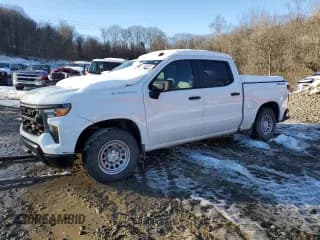✅ 2023 Chevrolet Silverado 1500 Work Truck • VIN: 1GCPDAEK4PZ215020 • Lot: 84096344. Listed on Copart with 40,270 mi. Free auction sales archive from the USA and detailed vehicle history report at DreamBid. Image 1.