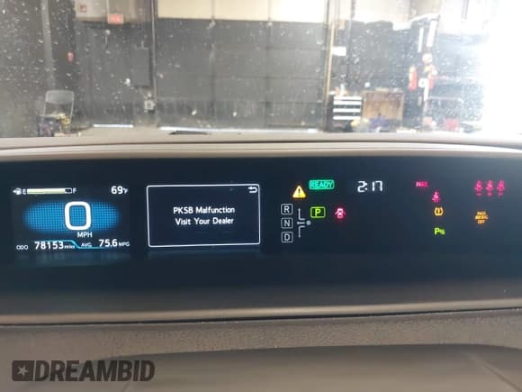 ✅ 2021 Toyota Prius LE • VIN: JTDKAMFP8M3175487 • Lot: 42176936. Listed on IAAI with 78,153 mi. Free auction sales archive from the USA and detailed vehicle history report at DreamBid. Image 7.