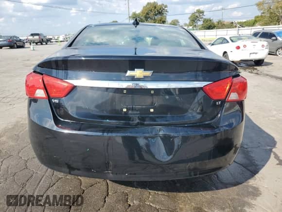 2016 Chevrolet Impala LT with VIN 2G1115S37G9116892, listed as a Copart auction lot 80850155 with 153,223 mi miles and Salvage title. Bid and sale history available at DreamBid. Image 6.