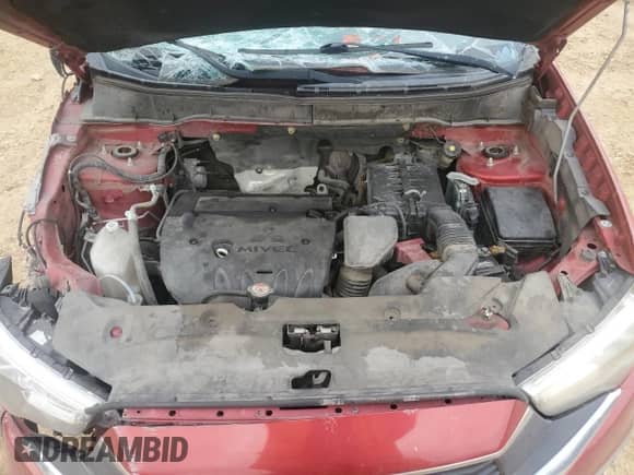 2016 Mitsubishi Outlander SE with VIN JA4AP3AW5GZ058643, listed as a Copart auction lot 53148925 with 160,180 mi miles and Salvage title. Bid and sale history available at DreamBid. Image 12.