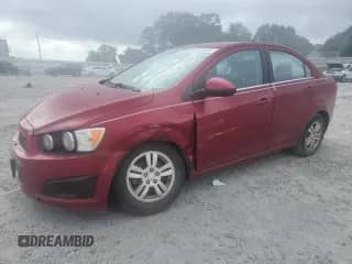 2013 Chevrolet Sonic LT с VIN 1G1JC5SHXD4246542, выставлен на аукционе Copart как лот 82243535 с пробегом 108 780 миль миль и Списание • Salvage title. История ставок и продаж доступна на DreamBid. Изображение 1.