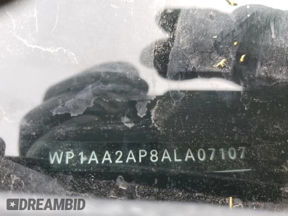 ✅ 2010 Porsche Cayenne • VIN: WP1AA2AP8ALA07107 • Lot: 55506275. Listed on Copart with Not provided. Free auction sales archive from the USA and detailed vehicle history report at DreamBid. Image 13.