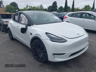 ✅ 2021 Tesla Model Y Performance • VIN: 5YJYGDEF2MF272740 • Лот: 42397463. Опубликован ранее на IAAI с пробегом 64 679 миль. Бесплатный доступ к архиву аукционных продаж из США и подробный отчёт об истории автомобиля на DreamBid. Изображение 1.