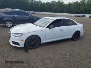 ✅ 2018 Audi A4 Premium Plus • VIN: WAUENAF46JA049980 • Лот: 65560915. Опубликован ранее на Copart с пробегом 97 746 миль. Бесплатный доступ к архиву аукционных продаж из США и подробный отчёт об истории автомобиля на DreamBid. Изображение 1.
