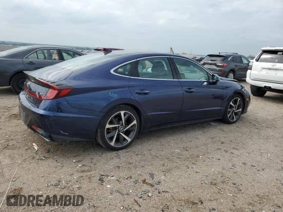 2022 Hyundai Sonata Sport с VIN 5NPEJ4J25NH148424, выставлен на аукционе Copart как лот 67751924 с пробегом 33 643 миль миль и Списание • Salvage title. История ставок и продаж доступна на DreamBid. Изображение 3.