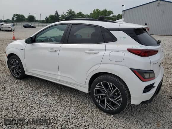 2023 Hyundai Kona N Line с VIN KM8K3CA38PU984796, выставлен на аукционе Copart как лот 60085325 с пробегом 30 759 миль миль и Списание • Salvage title. История ставок и продаж доступна на DreamBid. Изображение 2.