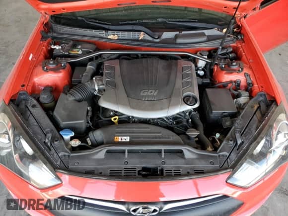 2015 Hyundai Genesis Coupe Ultimate с VIN KMHHU6KJ9FU129979, выставлен на аукционе Copart как лот 81853353 с пробегом 108 667 миль миль и Списание • Salvage title. История ставок и продаж доступна на DreamBid. Изображение 11.