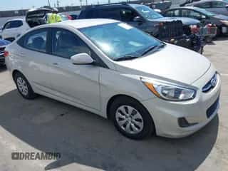 2015 Hyundai Accent GLS with VIN KMHCT4AE4FU936500, listed as a IAAI auction lot 43347520 with 143,412 mi miles and . Bid and sale history available at DreamBid. Image 1.