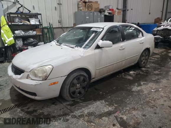 ✅ 2006 Kia Optima LX • VIN: KNAGE123465048543 • Lot: 44724475. Listed on Copart with 225,227 mi. Free auction sales archive from the USA and detailed vehicle history report at DreamBid. Image 1.