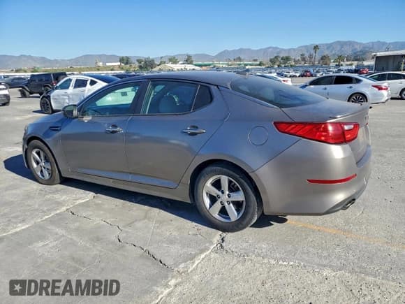 ✅ 2015 Kia Optima LX • VIN: 5XXGM4A78FG430257 • Lot: 95898235. Listed on Copart with 124,635 mi. Free auction sales archive from the USA and detailed vehicle history report at DreamBid. Image 2.