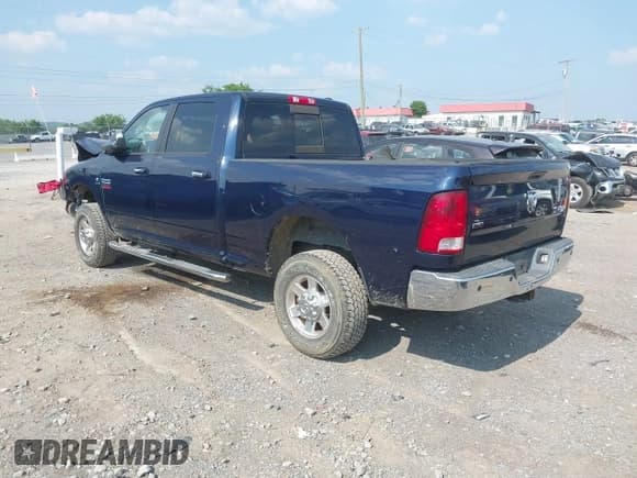 ✅ 2012 Ram 2500 Big Horn • VIN: 3C6UD5DL3CG335817 • Лот: 42417808. Опубликован ранее на IAAI с пробегом 87 037 миль. Бесплатный доступ к архиву аукционных продаж из США и подробный отчёт об истории автомобиля на DreamBid. Изображение 3.