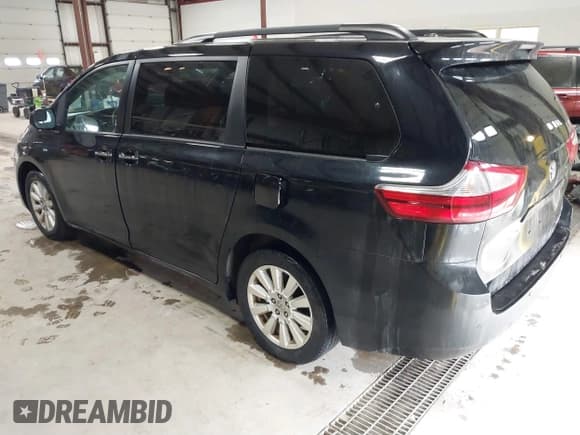 ✅ 2017 Toyota Sienna XLE • VIN: 5TDDZ3DC1HS156781 • Lot: 41457089. Listed on IAAI with 189,921 mi. Free auction sales archive from the USA and detailed vehicle history report at DreamBid. Image 3.