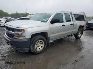 2016 Chevrolet Silverado 1500 Work Truck with VIN 1GCVKNEHXGZ133415, listed as a Copart auction lot 58200525 with 124,341 mi miles and Clean title. Bid and sale history available at DreamBid. Image 1.