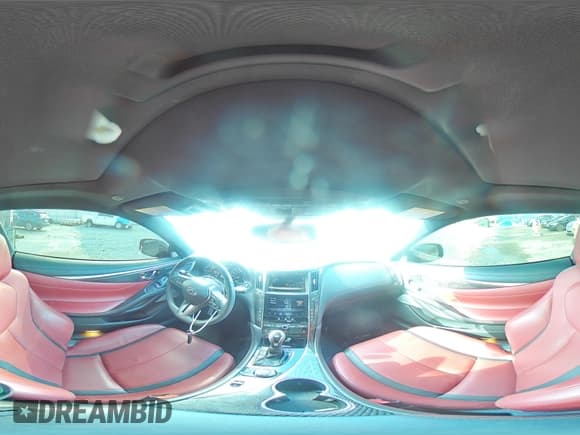 ✅ 2020 Infiniti Q60 Red Sport 400 • VIN: JN1FV7EK4LM400383 • Lot: 87031234. Listed on Copart with 26,583 mi. Free auction sales archive from the USA and detailed vehicle history report at DreamBid. Image 15.