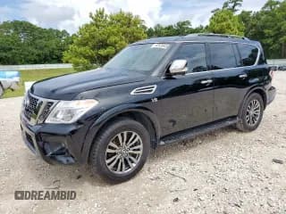✅ 2019 Nissan Armada Platinum • VIN: JN8AY2NF8K9352462 • Lot: 62920845. Listed on Copart with 85,946 mi. Free auction sales archive from the USA and detailed vehicle history report at DreamBid. Image 1.