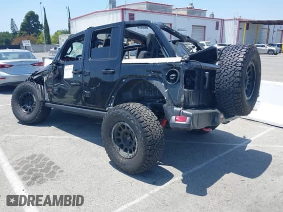 ✅ 2021 Jeep Wrangler Unlimited Rubicon • VIN: 1C4HJXFG9MW649103 • Lot: 42492970. Listed on IAAI with Not provided. Free auction sales archive from the USA and detailed vehicle history report at DreamBid. Image 3.