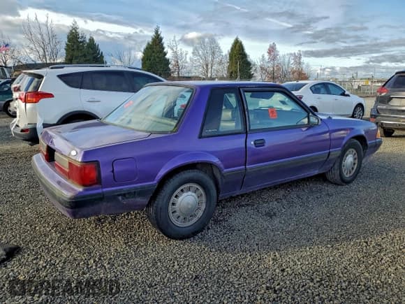 ✅ 1989 Ford Mustang • VIN: 1FABP40A8KF198790 • Lot: 95034795. Wystawiony na Copart z przebiegiem 190 702 mil. Bezpłatny archiwum sprzedaży aukcyjnych z USA i szczegółowy raport historii pojazdu na DreamBid. Zdjęcie 3.