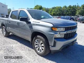 2020 Chevrolet Silverado 1500 Custom with VIN 1GCPYBEH8LZ250359, listed as a IAAI auction lot 43265931 with 90,258 mi miles and . Bid and sale history available at DreamBid. Image 1.