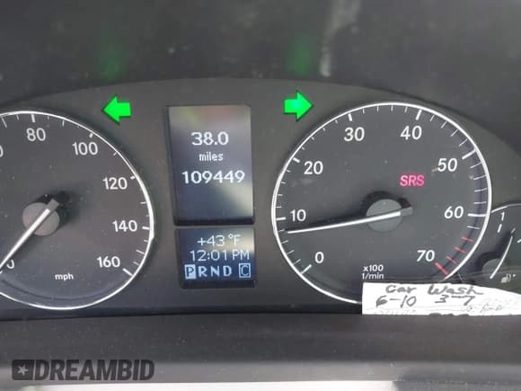 ✅ 2007 Mercedes-Benz C 280 Luxury • VIN: WDBRF54H47A931316 • Lot: 42051676. Wystawiony na IAAI z przebiegiem 109 449 mil. Bezpłatny archiwum sprzedaży aukcyjnych z USA i szczegółowy raport historii pojazdu na DreamBid. Zdjęcie 15.