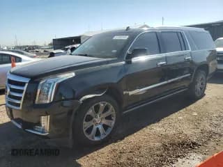 ✅ 2015 Cadillac Escalade ESV Premium • VIN: 1GYS3JKJ2FR259017 • Lot: 61683345. Listed on Copart with 142,210 mi. Free auction sales archive from the USA and detailed vehicle history report at DreamBid. Image 1.