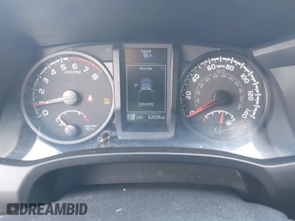 ✅ 2021 Toyota Tacoma SR • VIN: 3TYAX5GN8MT020213 • Лот: 43195780. Опубликован ранее на IAAI с пробегом 62 026 миль. Бесплатный доступ к архиву аукционных продаж из США и подробный отчёт об истории автомобиля на DreamBid. Изображение 7.