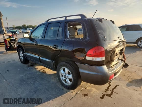 ✅ 2005 Hyundai Santa Fe GLS • VIN: KM8SC13E95U916944 • Lot: 90069825. Listed on Copart with 282,287 mi. Free auction sales archive from the USA and detailed vehicle history report at DreamBid. Image 2.