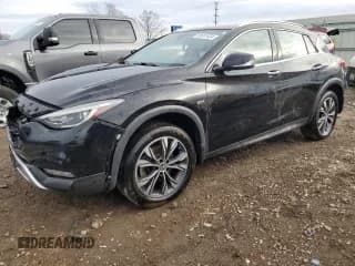 ✅ 2018 Infiniti QX30 Luxury • VIN: SJKCH5CR1JA053361 • Lot: 82657424. Listed on Copart with 86,356 mi. Free auction sales archive from the USA and detailed vehicle history report at DreamBid. Image 1.