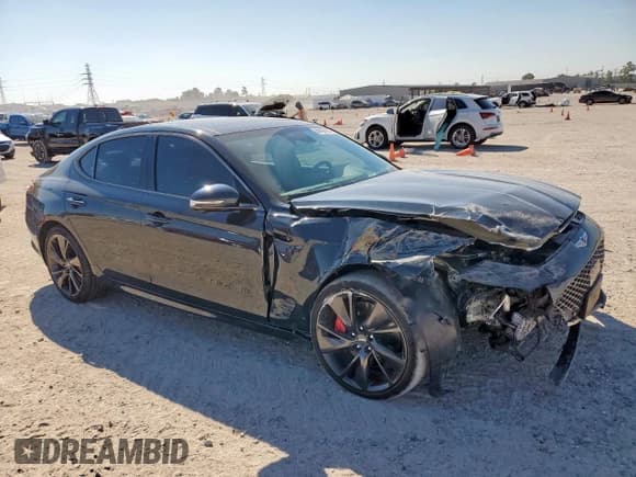 ✅ 2023 Genesis G70 3.3T • VIN: KMTG54TE6PU123918 • Lot: 84436195. Wystawiony na Copart z przebiegiem 20 682 mil. Bezpłatny archiwum sprzedaży aukcyjnych z USA i szczegółowy raport historii pojazdu na DreamBid. Zdjęcie 4.