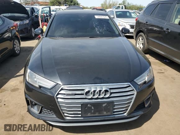 ✅ 2019 Audi A4 Premium • VIN: WAUDNAF41KN020621 • Lot: 54687645. Listed on Copart with 59,552 mi. Free auction sales archive from the USA and detailed vehicle history report at DreamBid. Image 5.