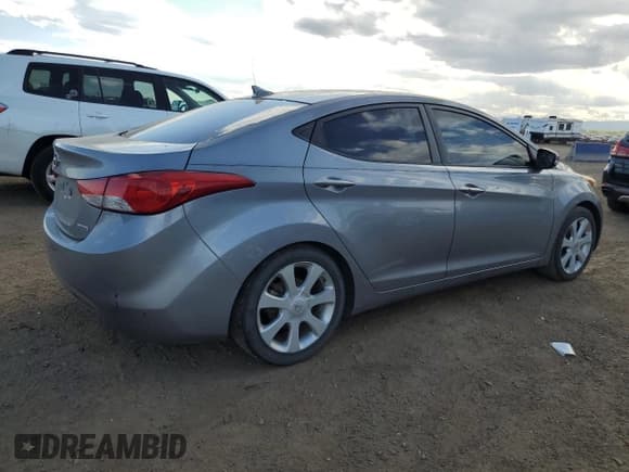 ✅ 2013 Hyundai Elantra GLS • VIN: KMHDH4AE4DU735294 • Lot: 81984755. Listed on Copart with 183,601 mi. Free auction sales archive from the USA and detailed vehicle history report at DreamBid. Image 3.